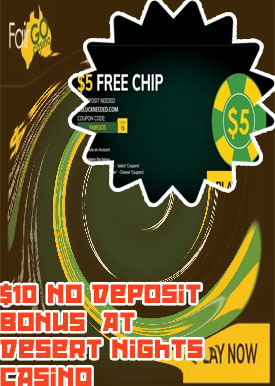 No deposit casino bonus coupon codes