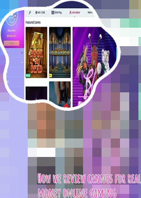 Play for real money online casino