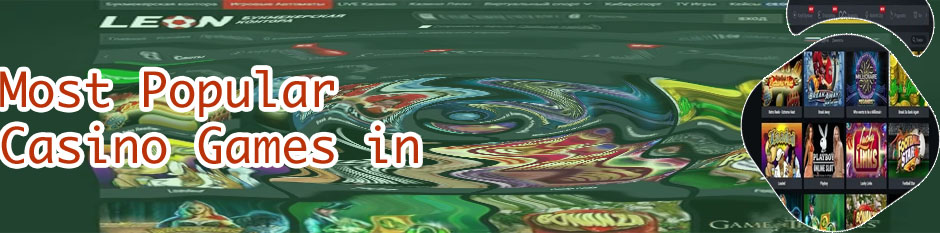 Popular casino games